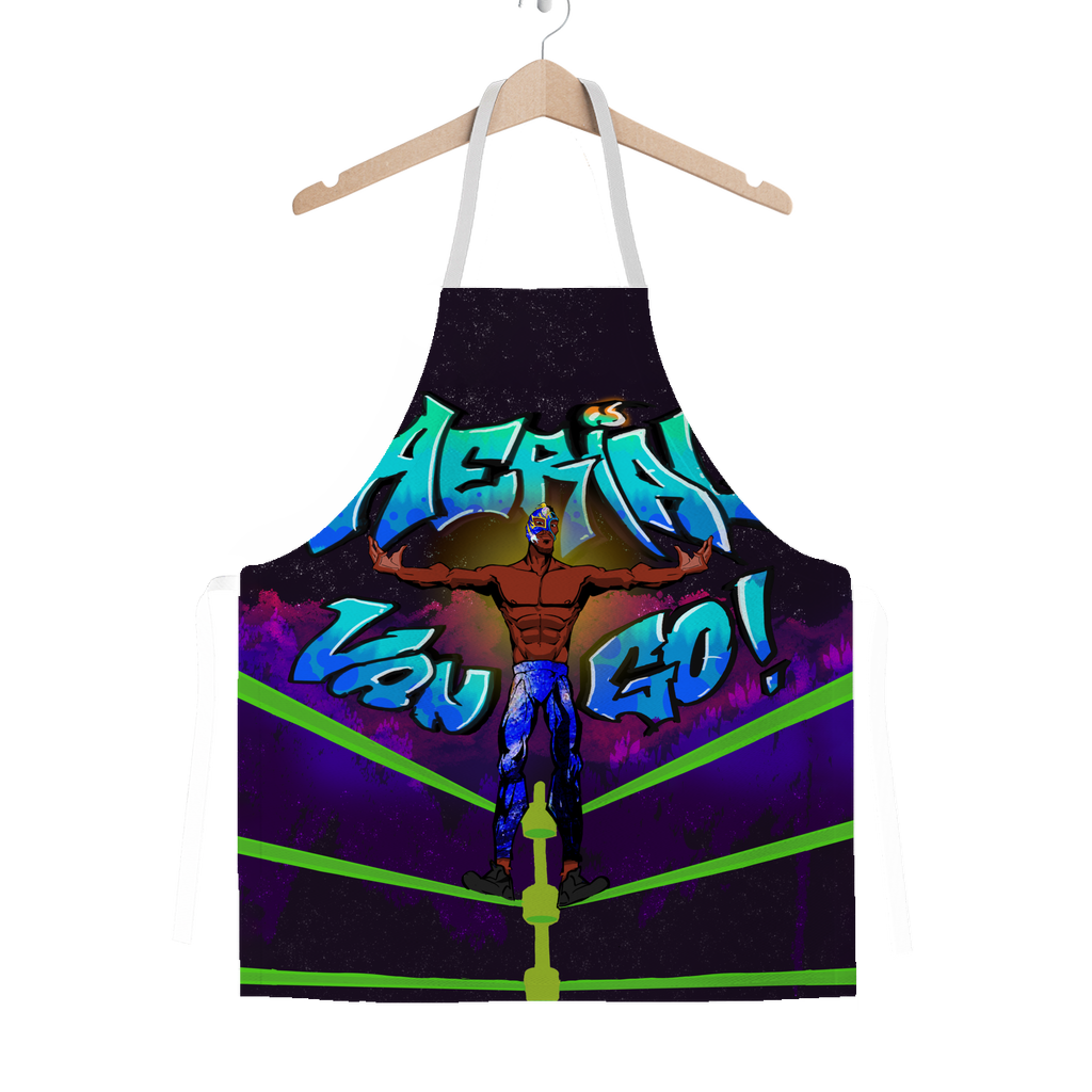 "Art Redeemer" - Aerial Van Go (USA) Adult Apron