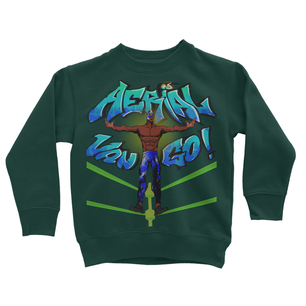 "Art Redeemer" - Aerial Van Go (USA) Youthwear Sweatshirt