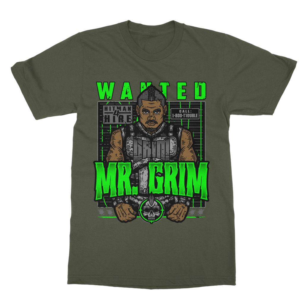 MR. Grim "Wanted" Tee Shirt Dress