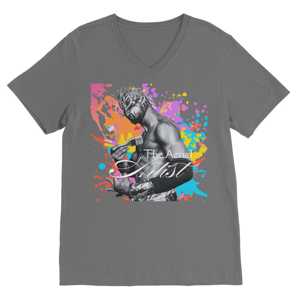 "THE Artist" - Aerial Van Go V Neck Tee