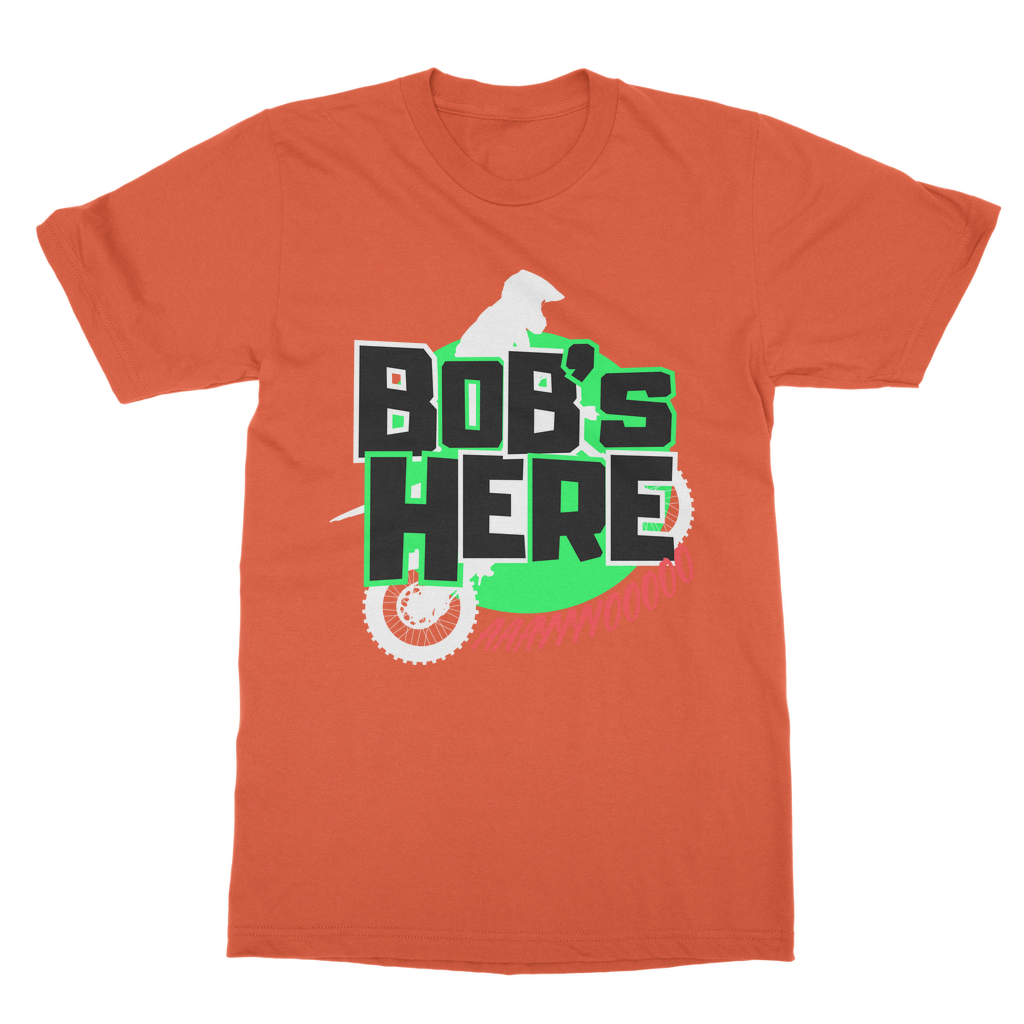 "Bob's Here" Bobby Flaco - USA Unisex Heavy Cotton Tee