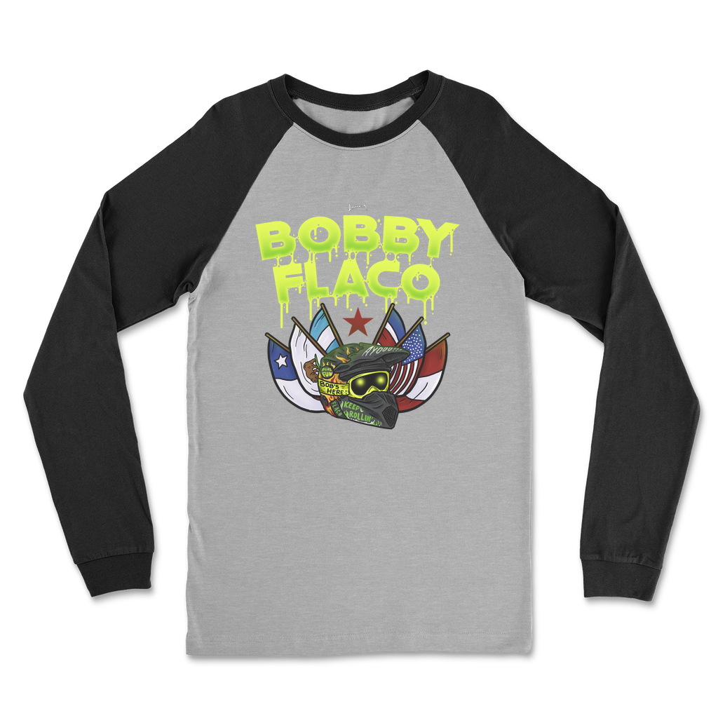 Bobby Flaco (USA) "World Tour" Classic Raglan Long Sleeve Shirt