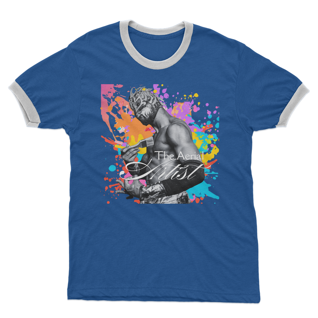 "THE Artist" - Aerial Van Go Ringer Tee