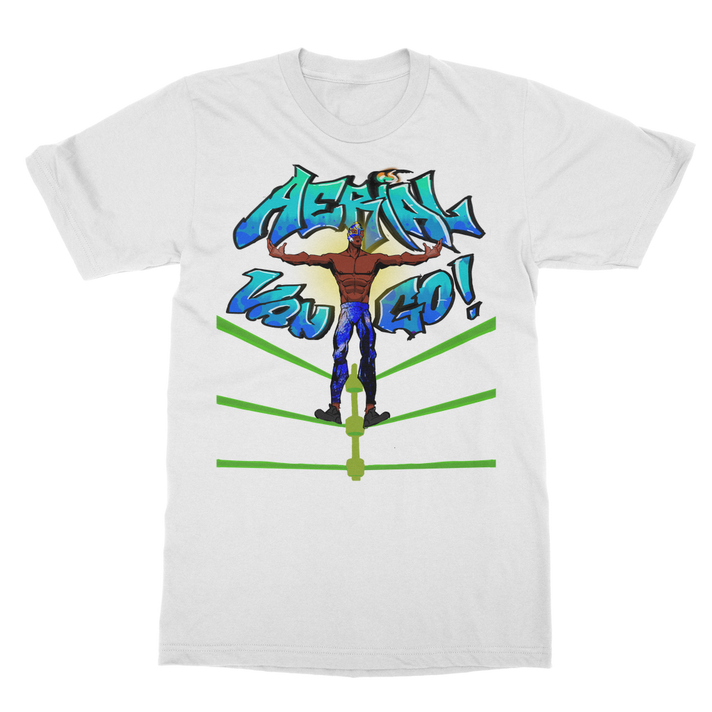 "Art Redeemer" - Aerial Van Go (USA) Unisex Heavy Cotton Tee