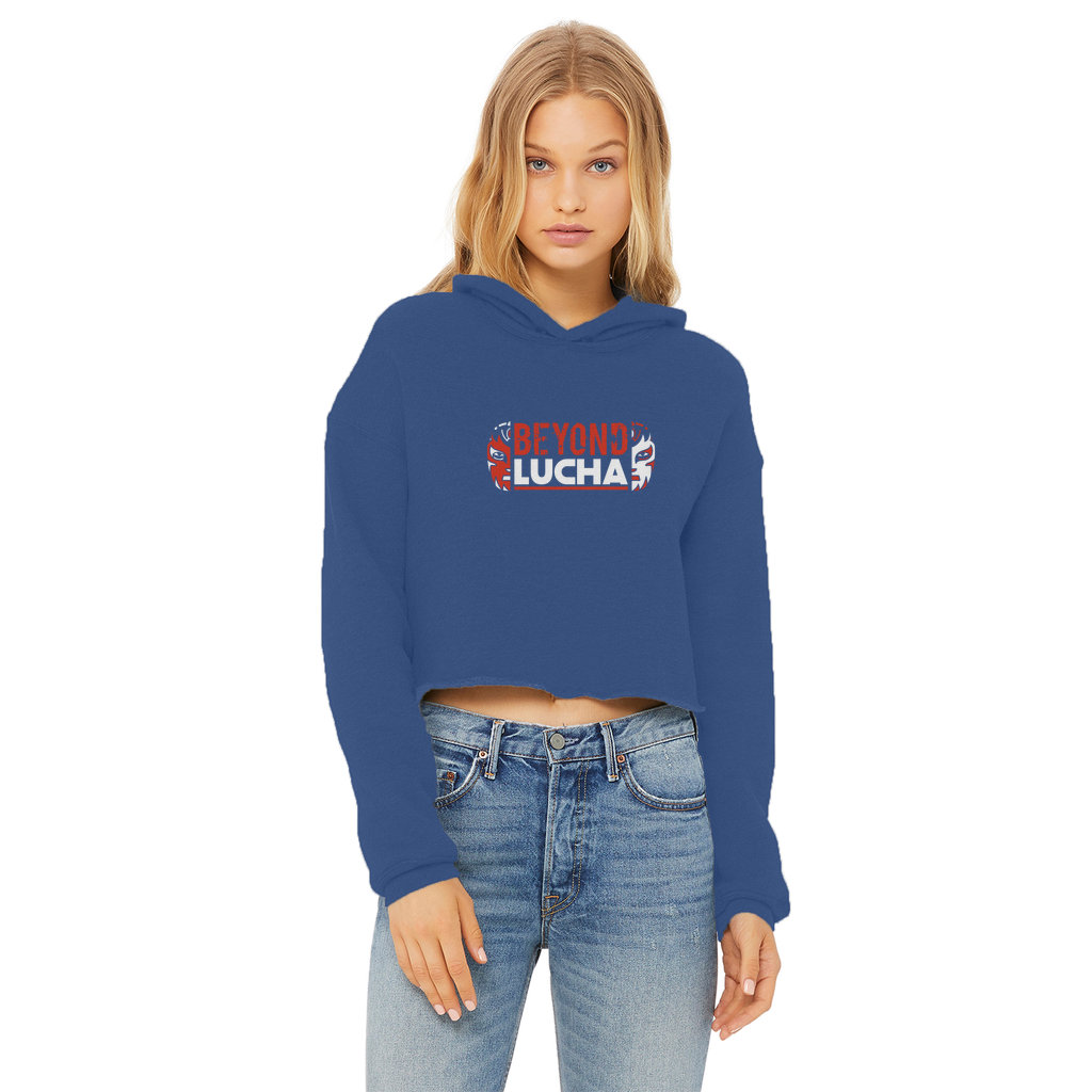 Beyond Lucha Women's Wear Crop Top Hoodie