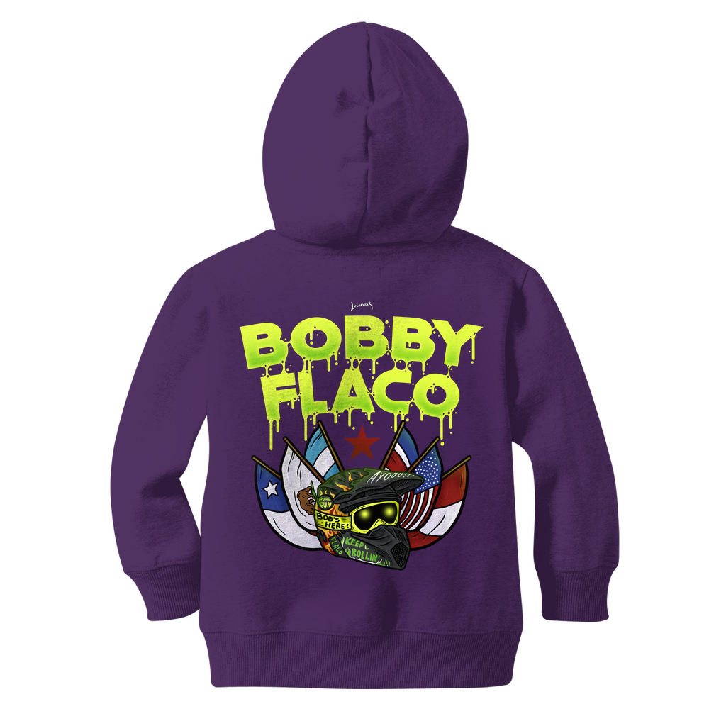 Bobby Flaco (USA) "World Tour" Youthwear Zip Hoodie