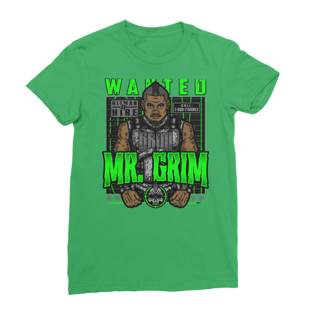 MR. Grim "Wanted" Women's Wear T-Shirt