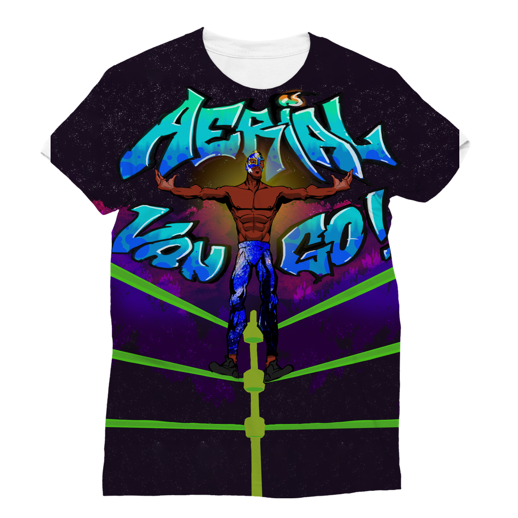 "Art Redeemer" - Aerial Van Go (USA) Women's Wear Tee