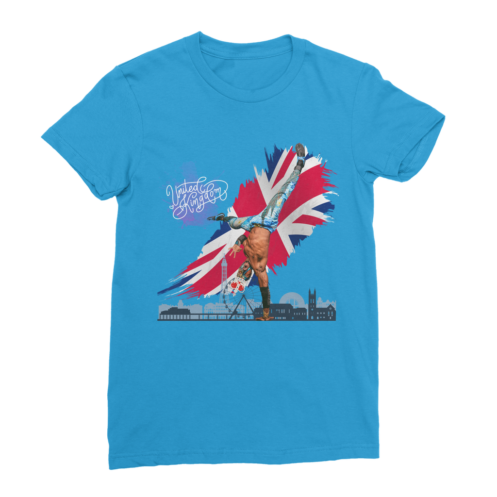 "Van Go to UK" - Aerial Van Go Women's Wear T-Shirt