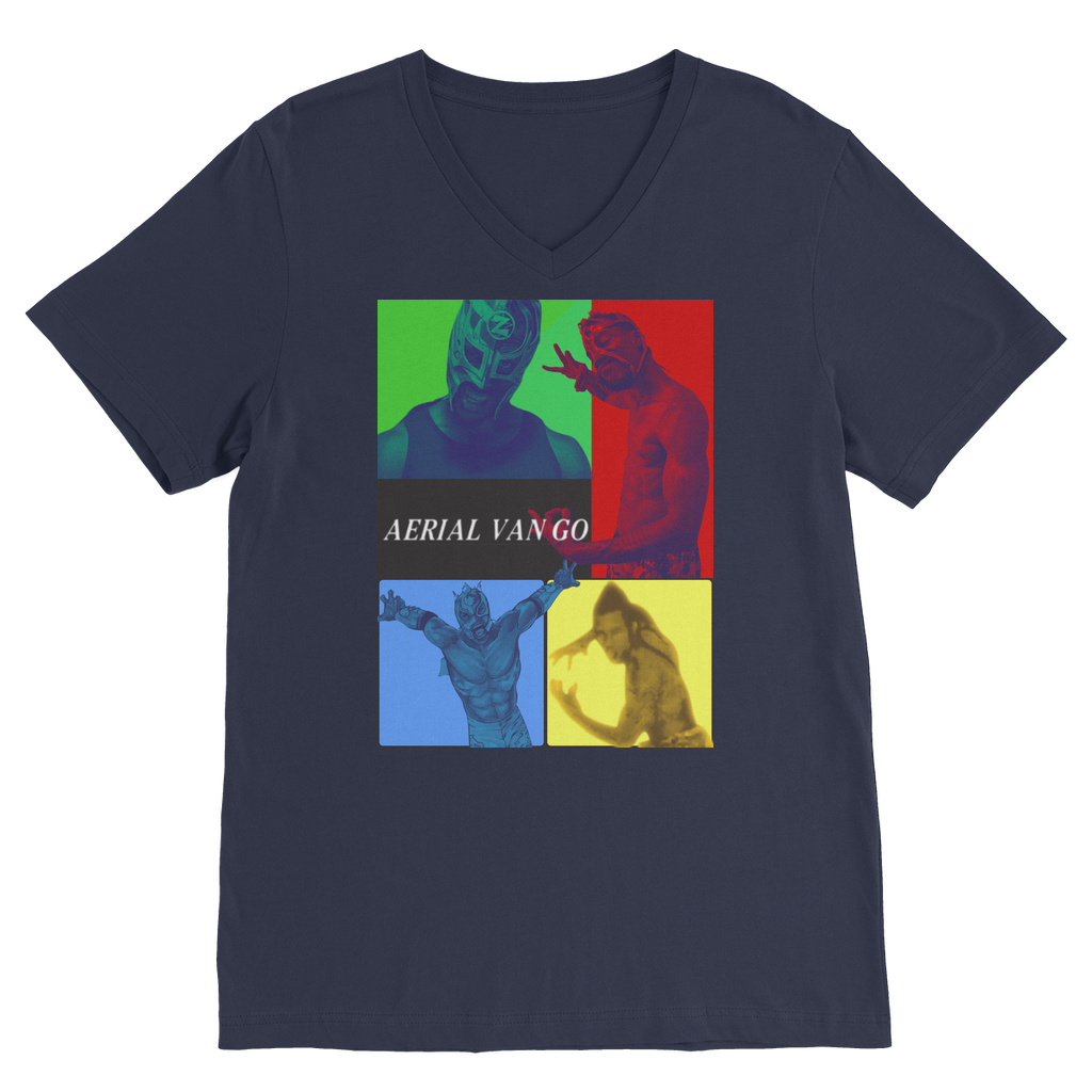 Aerial Van BEBOP Unisex V Neck Tee