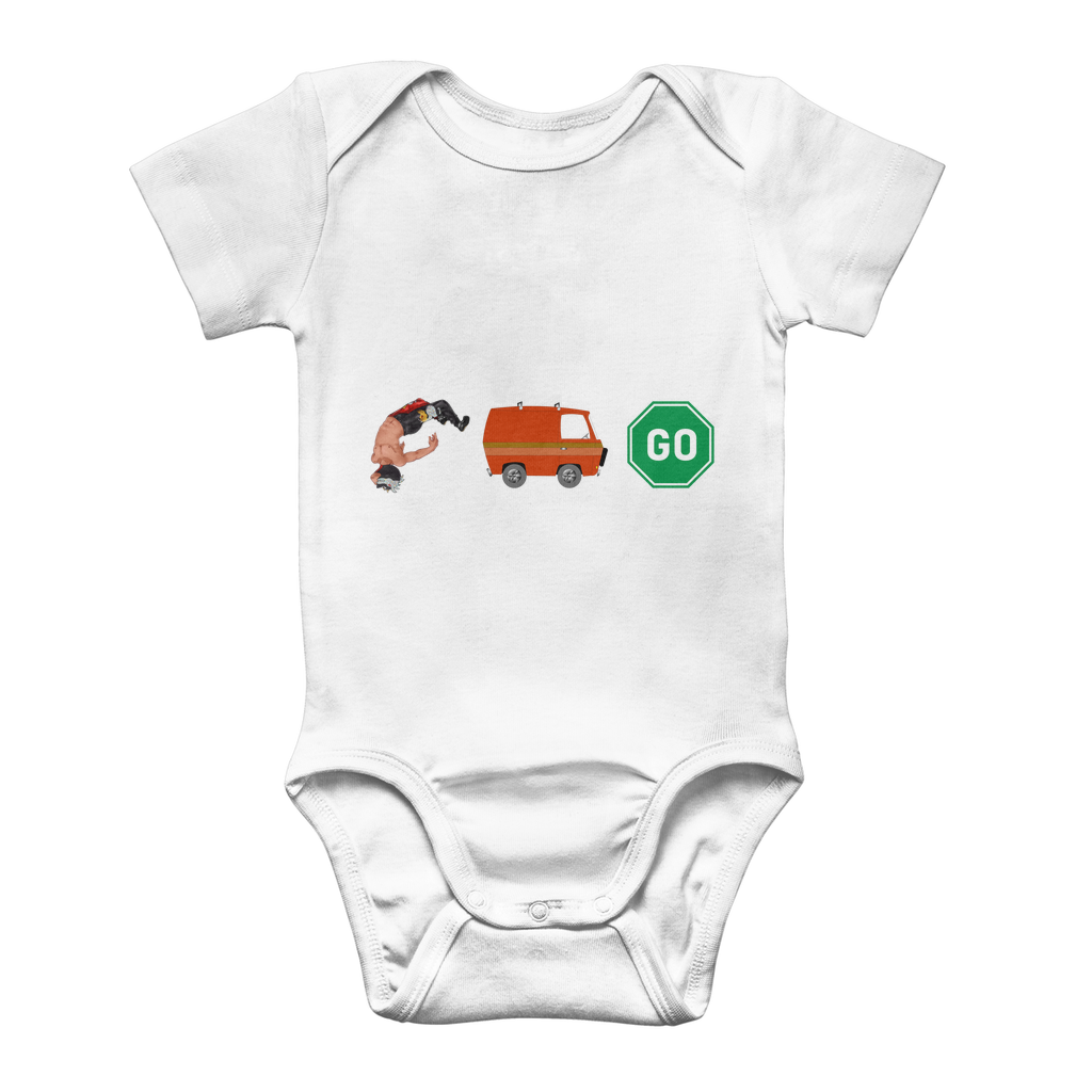 "You Can't Stop" Aerial Van Go - USA Baby Onesie