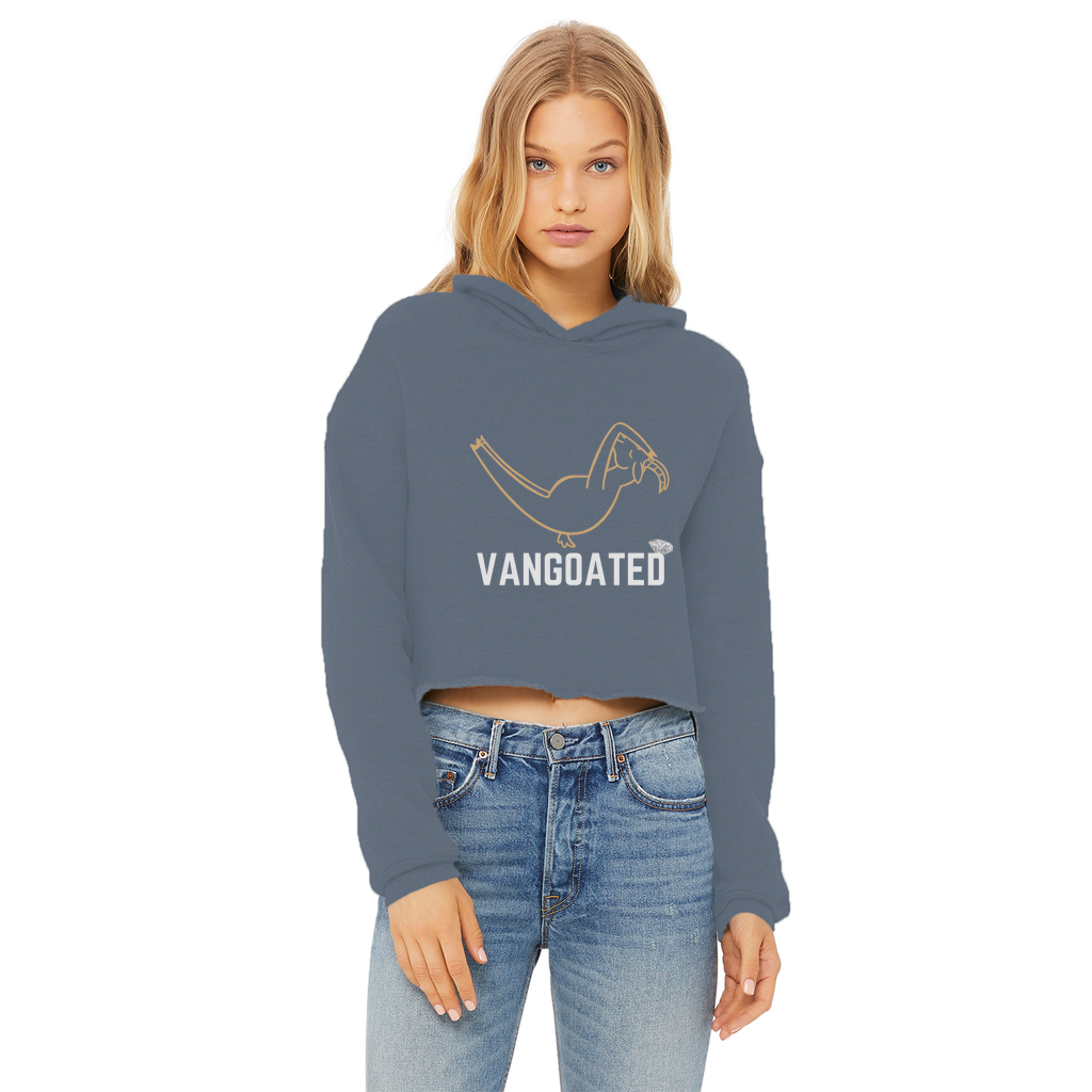 Vangoated Women's Wear Crop Top Hoodie