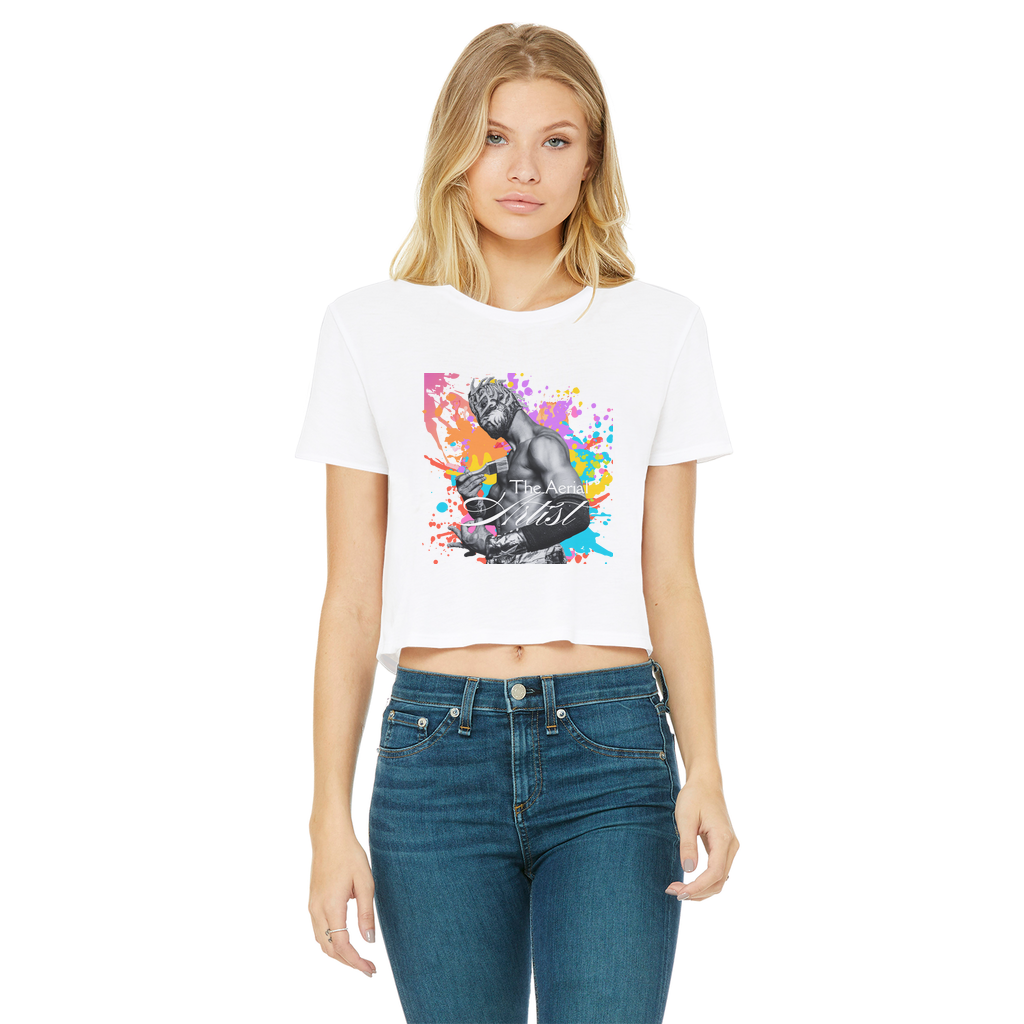 "THE Artist" - Aerial Van Go Women's Wear Crop Top