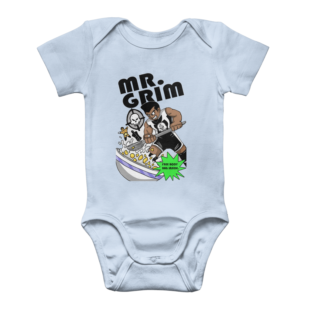 MR. Grim "Special Cereal" (USA) Baby Onesie