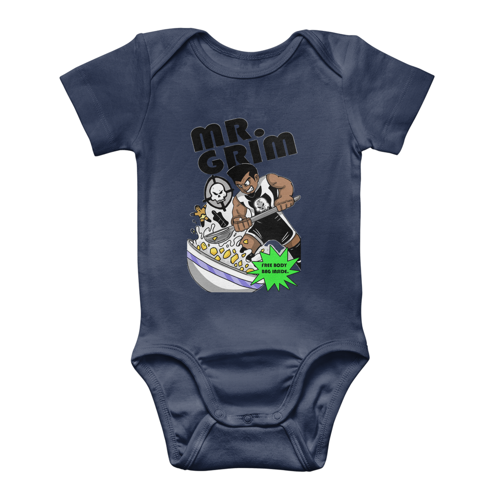 MR. Grim "Special Cereal" (USA) Baby Onesie