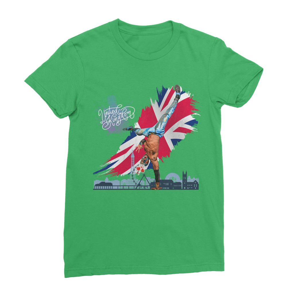 "Van Go to UK" - Aerial Van Go Women's Wear T-Shirt