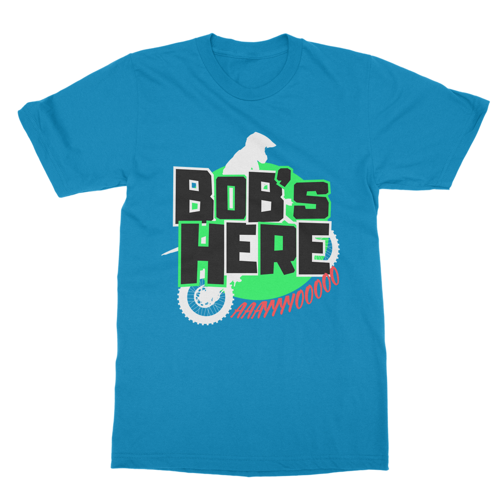 "Bob's Here" Bobby Flaco - USA Unisex Heavy Cotton Tee