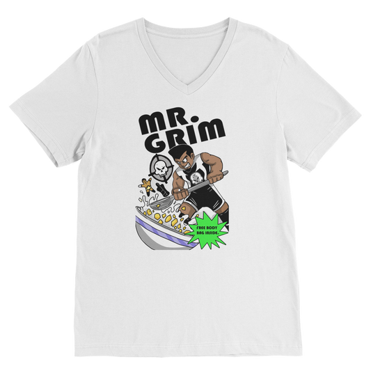 MR. Grim "Special Cereal" (USA) V Neck Tee