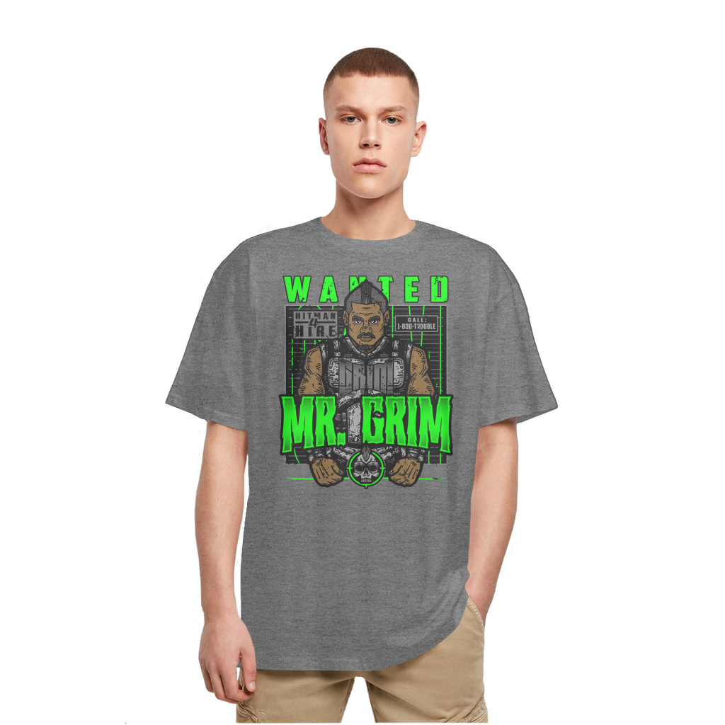 MR. Grim "Wanted" Heavy Oversized T-Shirt
