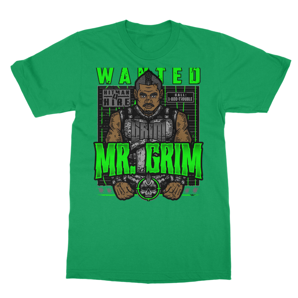 MR. Grim "Wanted" Unisex Heavy Cotton Tee