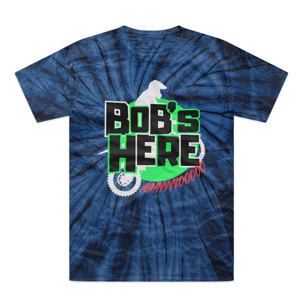 "Bob's Here" Bobby Flaco - USA Tonal Spider Tie-Dye T-Shirt