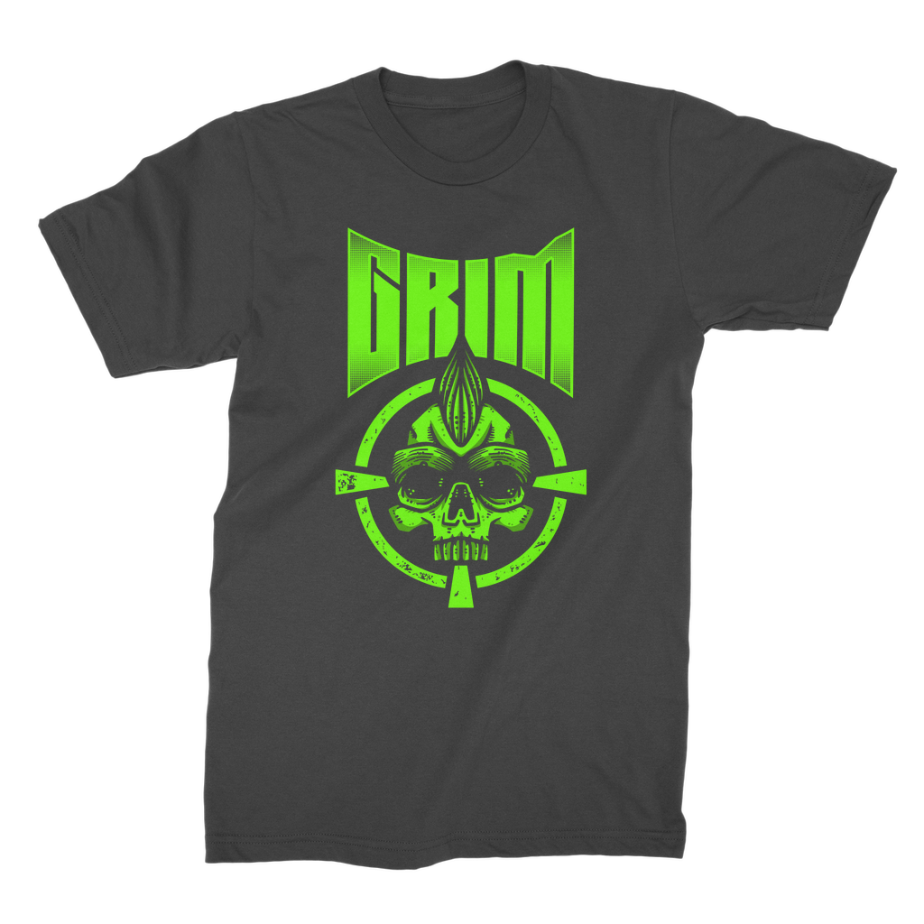 Mr. Grim "Target" Premium Jersey Adult T-Shirt