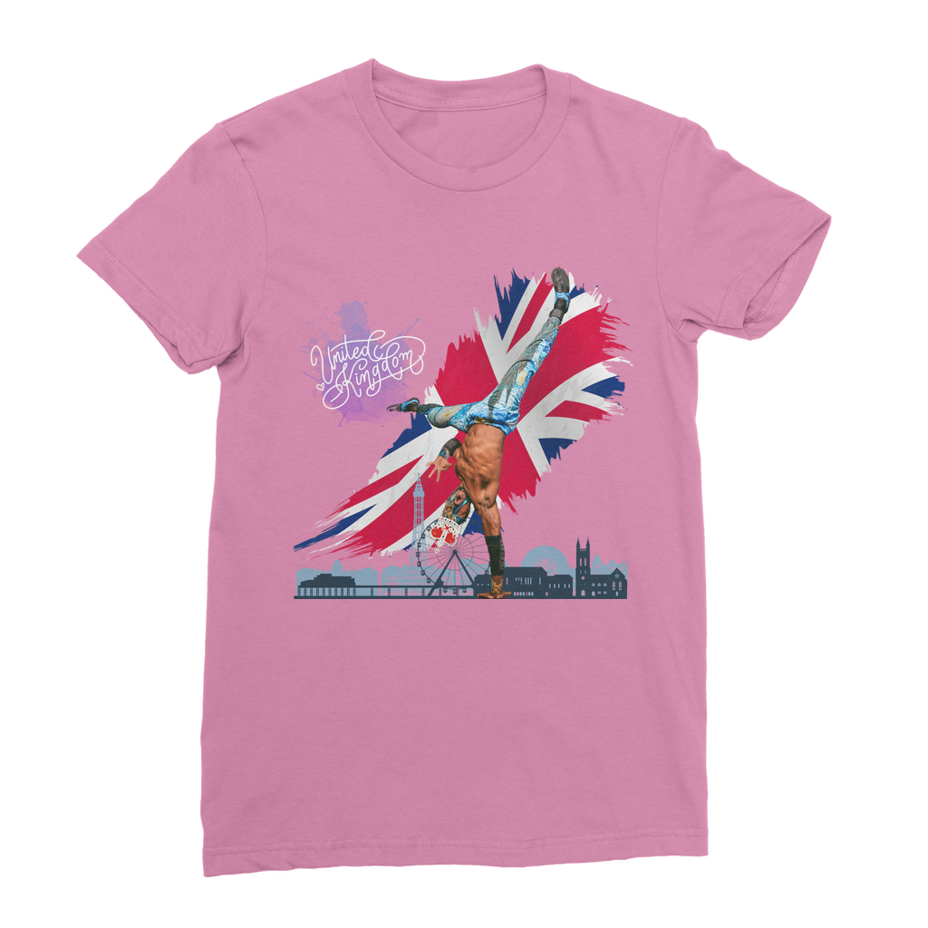 "Van Go to UK" - Aerial Van Go Women's Wear T-Shirt