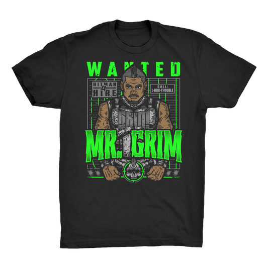 MR. Grim "Wanted" Organic Adult Tee