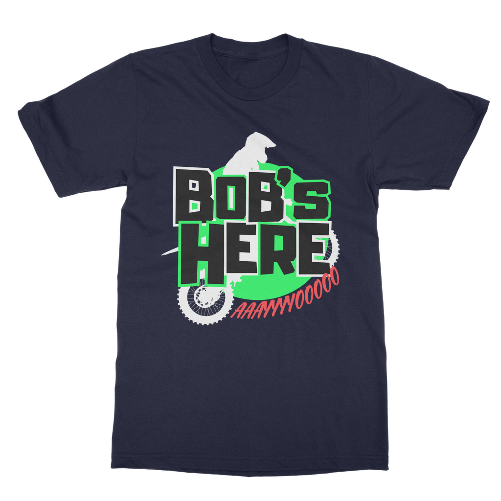 "Bob's Here" Bobby Flaco - USA Unisex Heavy Cotton Tee