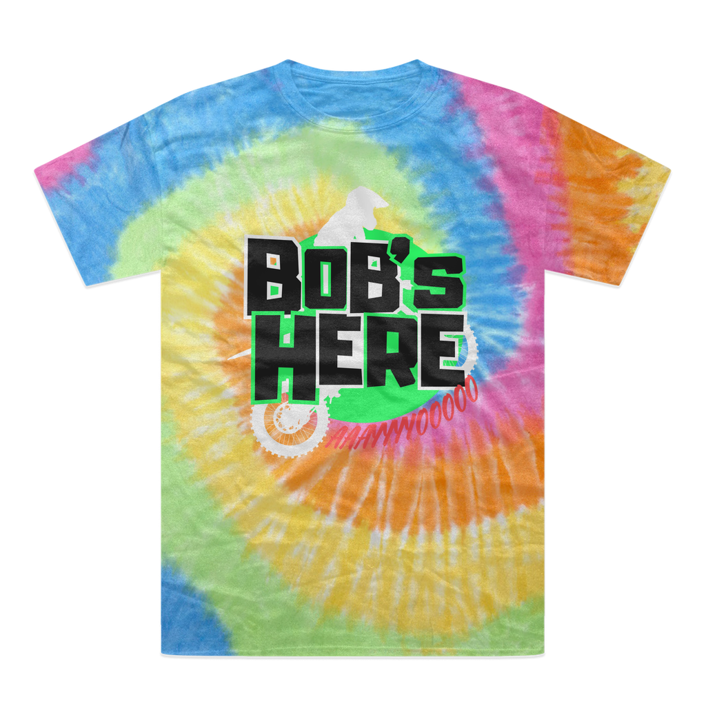 "Bob's Here" Bobby Flaco - USA Tie-Dye T-Shirt