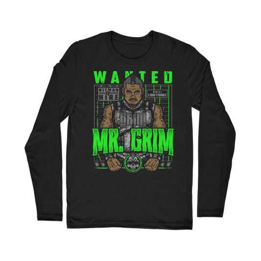 MR. Grim "Wanted" Unisex Long Sleeve Tee