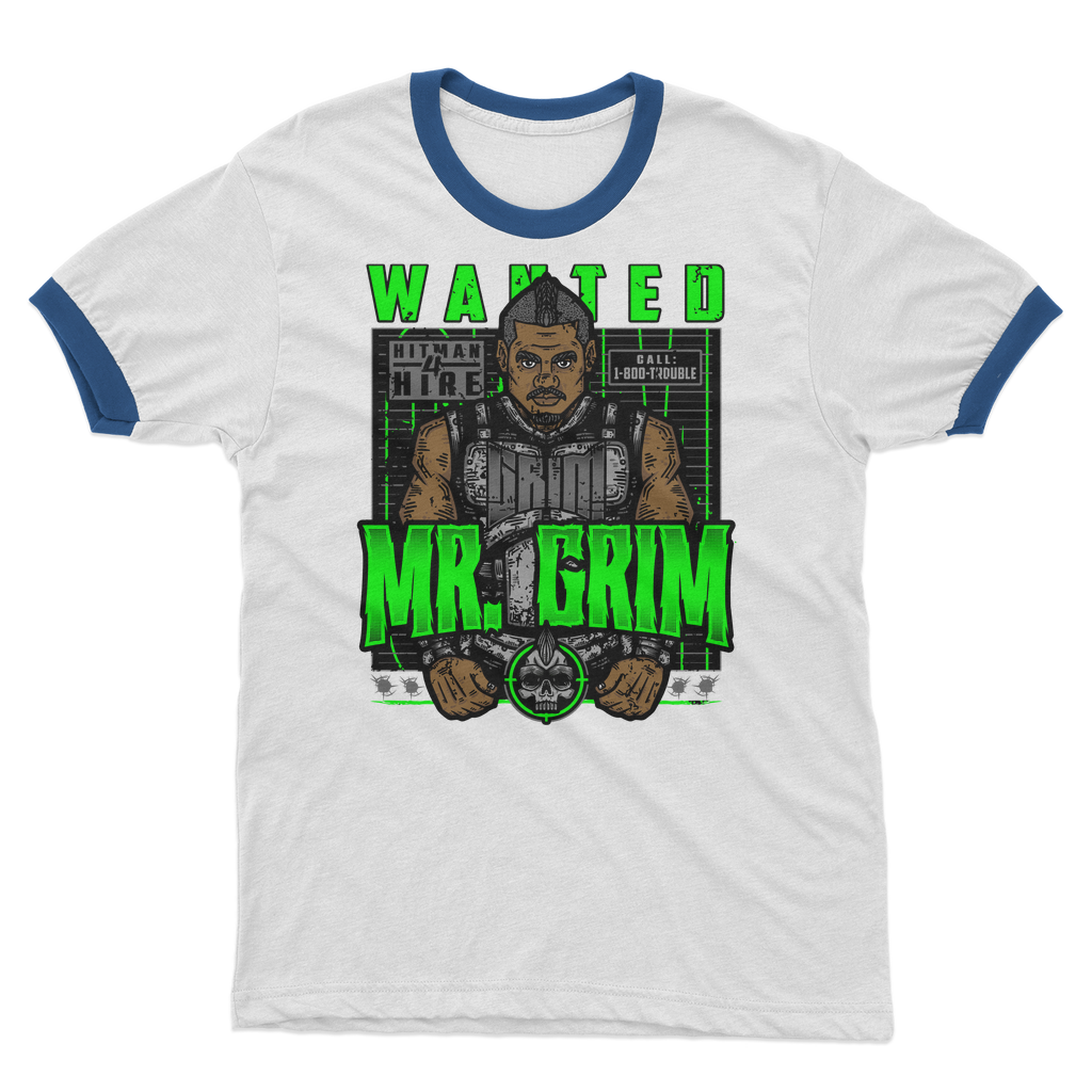 MR. Grim "Wanted" Ringer Tee