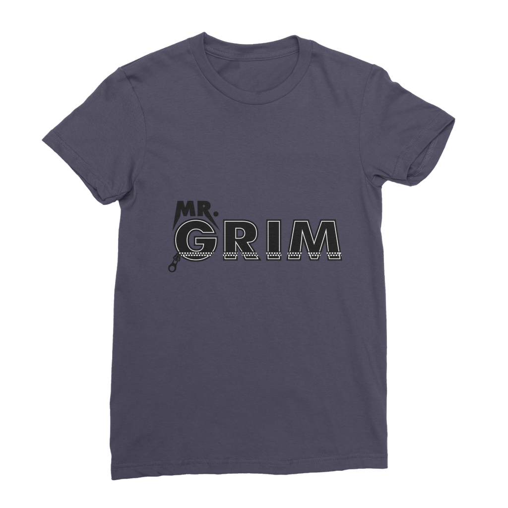 MR. Grim "Zipped Up" Premium Jersey Women's WearTee