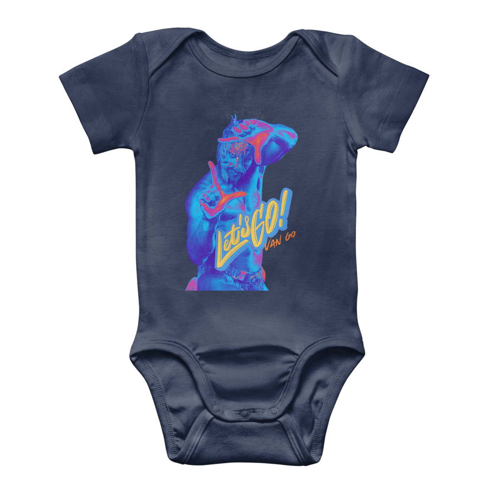 "Let's Go Van Go - Aerial Van Go Baby Onesie