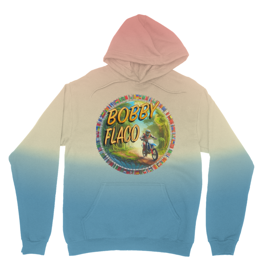 "Bike the World" Bobby Flaco - USaA Tie Dye Hoodie