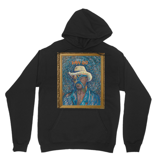 "Self Portrait" - Aerial Van Go (USA) Pullover Hoodie