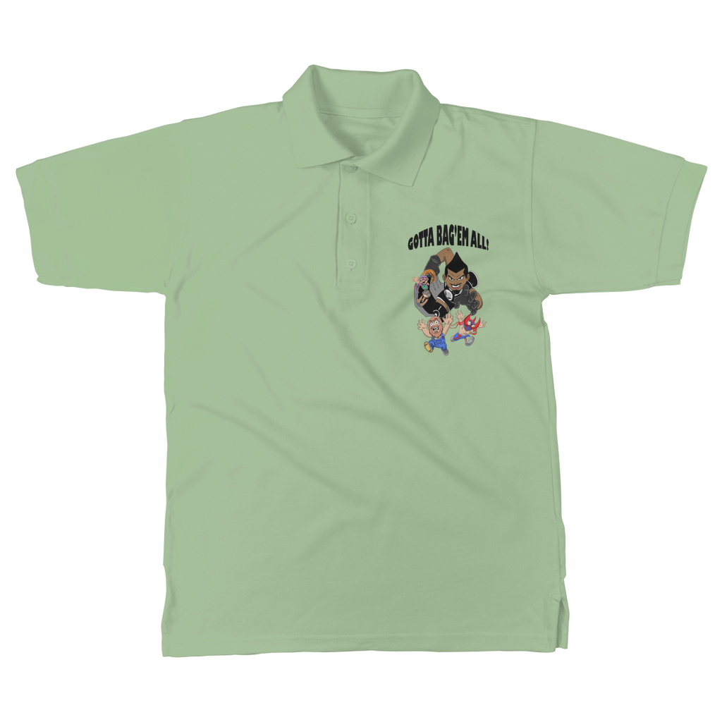 MR. Grim "Gotta Bag Em All" Unisex Adult Polo Shirt