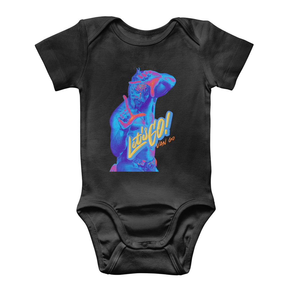 "Let's Go Van Go - Aerial Van Go Baby Onesie