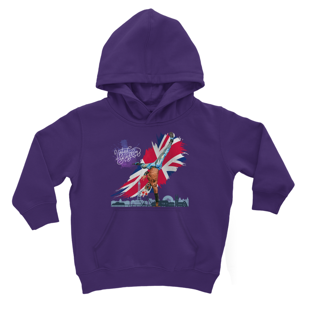 "Van Go to UK" - Aerial Van Go Youthwear Hoodie