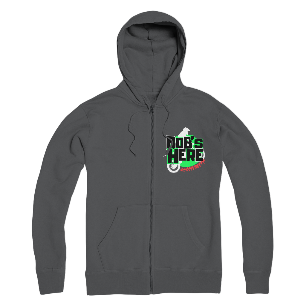 "Bob's Here" Bobby Flaco - USA Adult Zip Hoodie