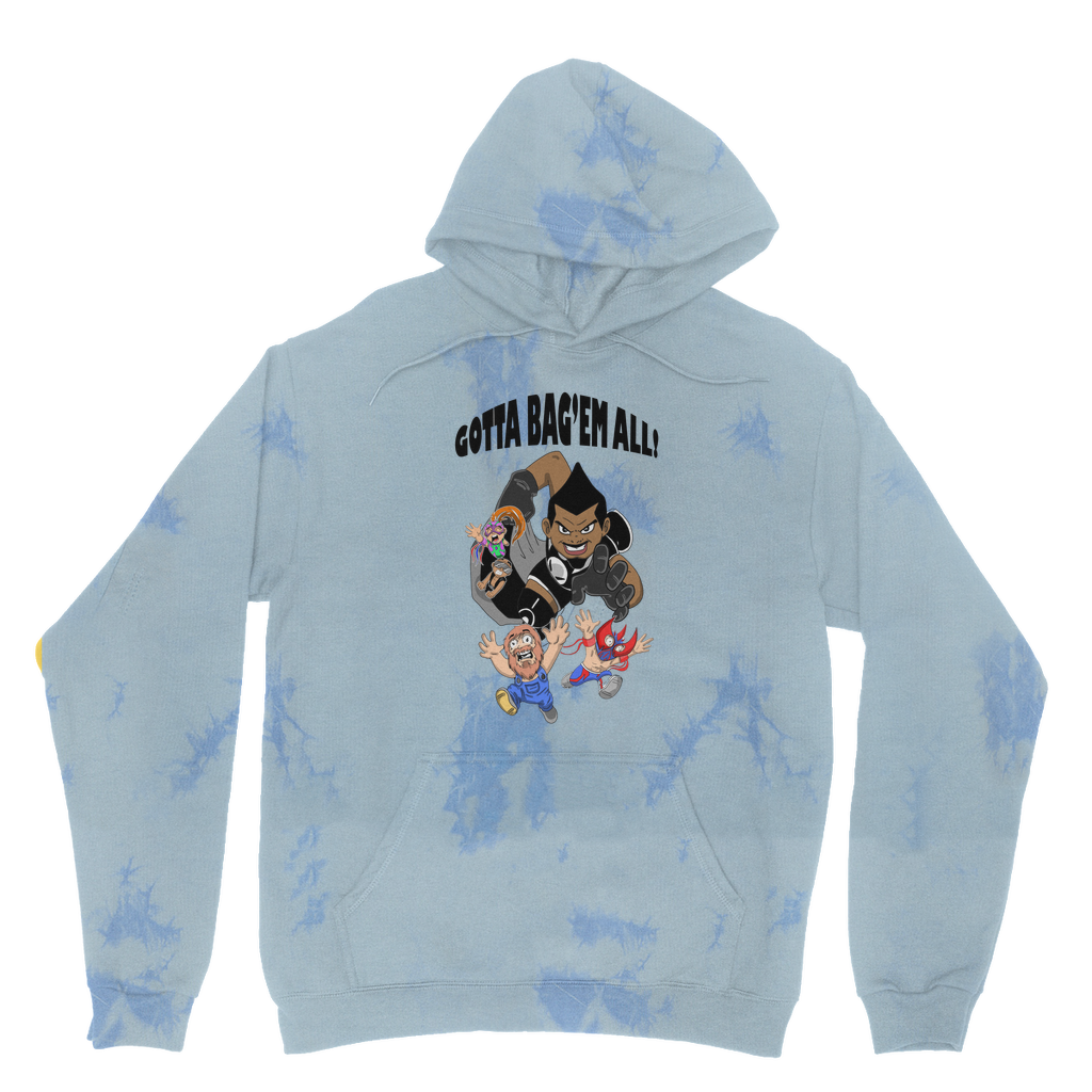 MR. Grim "Gotta Bag Em All" Tie Dye Hoodie