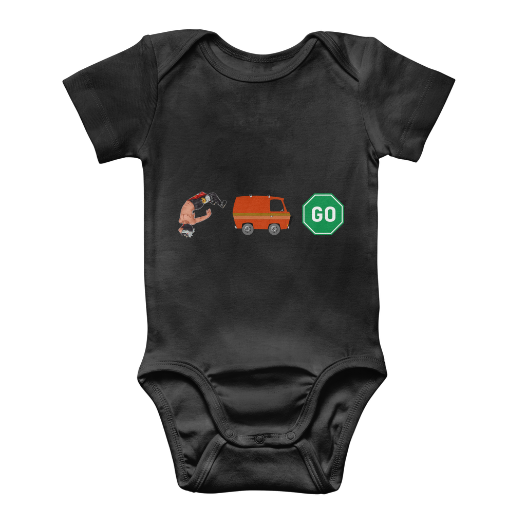 "You Can't Stop" Aerial Van Go - USA Baby Onesie