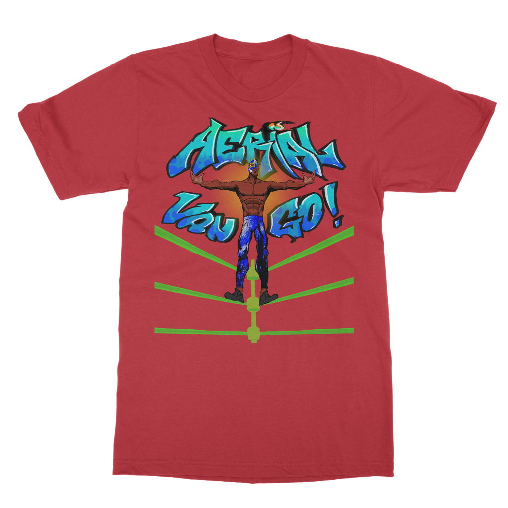 "Art Redeemer" - Aerial Van Go (USA) Unisex Heavy Cotton Tee