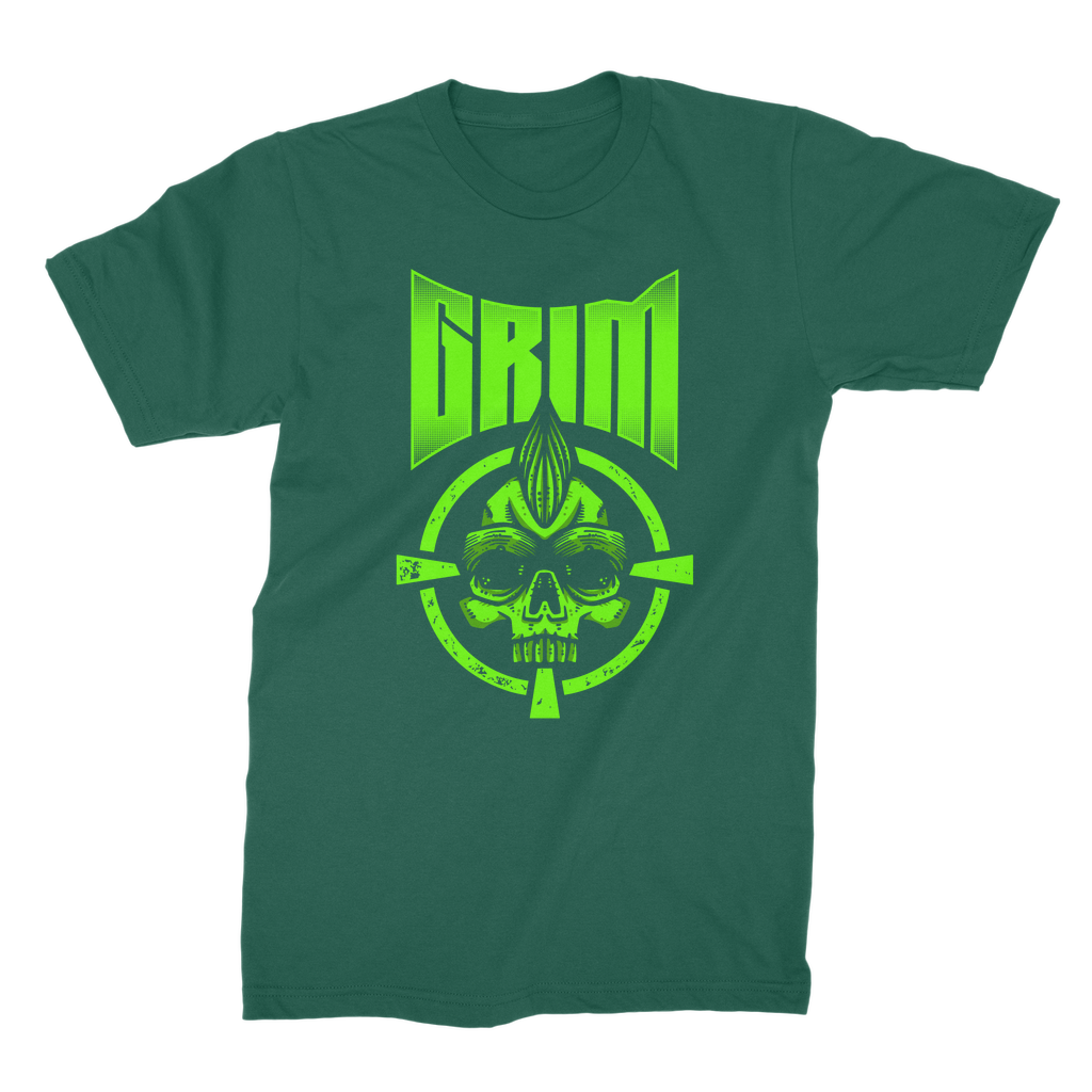 Mr. Grim "Target" Premium Jersey Adult T-Shirt
