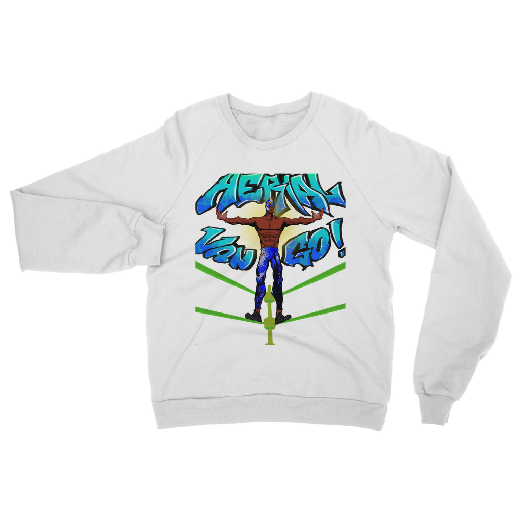 "Art Redeemer" - Aerial Van Go (USA) Unisex Sweatshirt