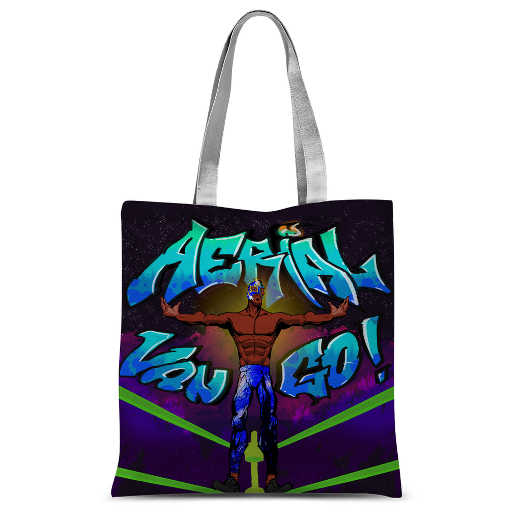 "Art Redeemer" - Aerial Van Go (USA) Tote Bag