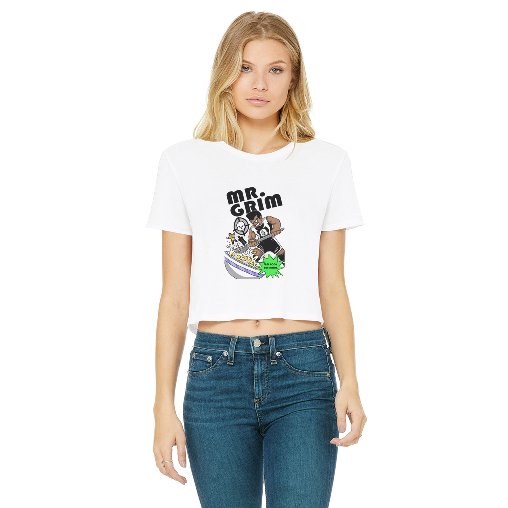 MR. Grim "Special Cereal" (USA) Women's Wear Crop Top