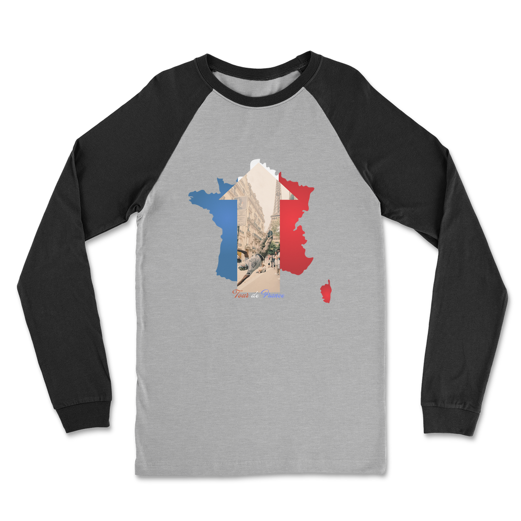 Tour de France Classic Raglan Long Sleeve Shirt