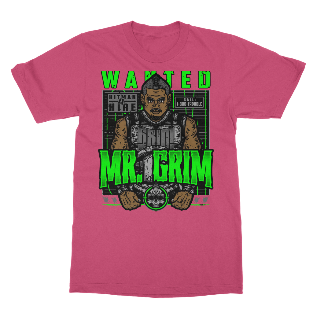 MR. Grim "Wanted" Unisex Heavy Cotton Tee