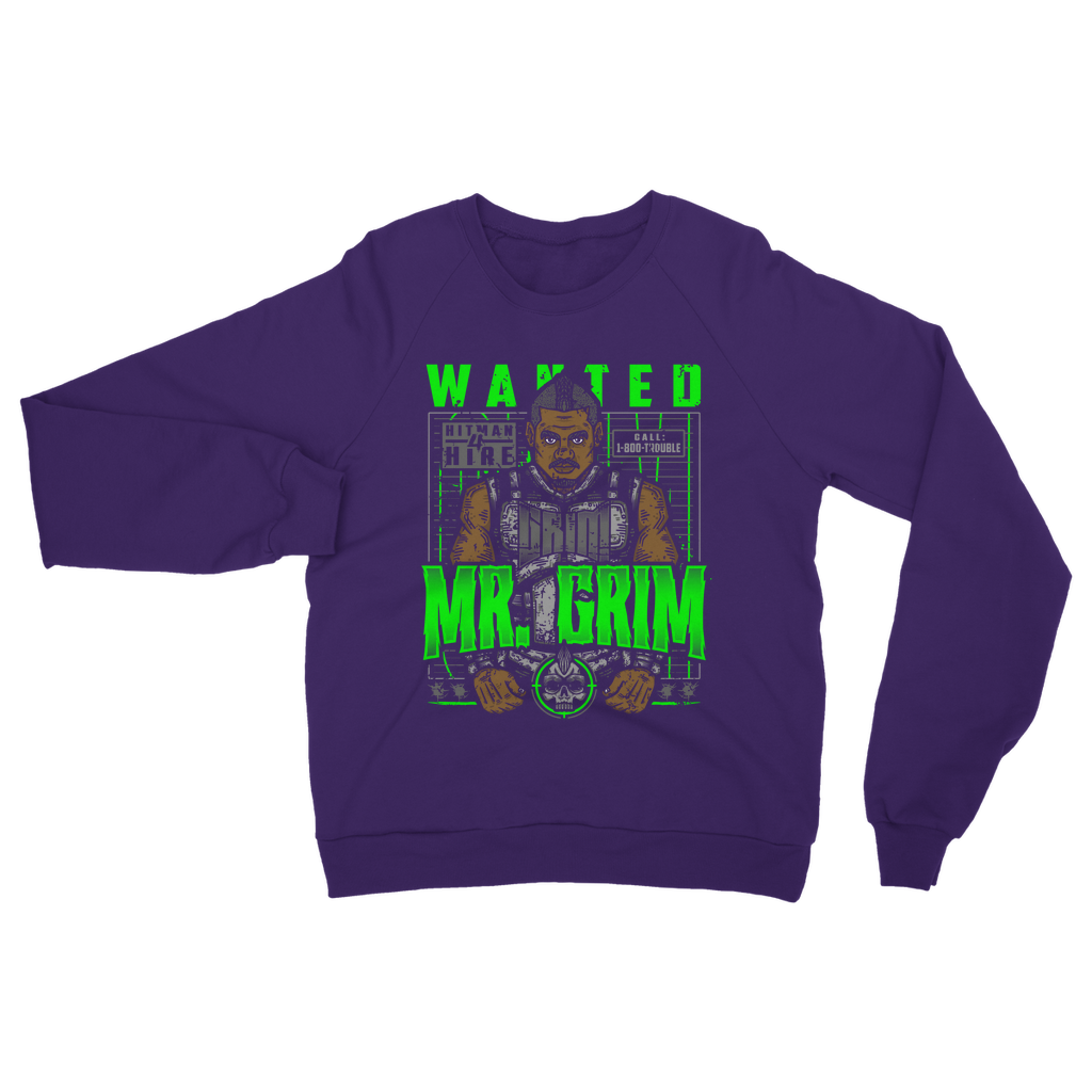 MR. Grim "Wanted" Unisex Sweatshirt